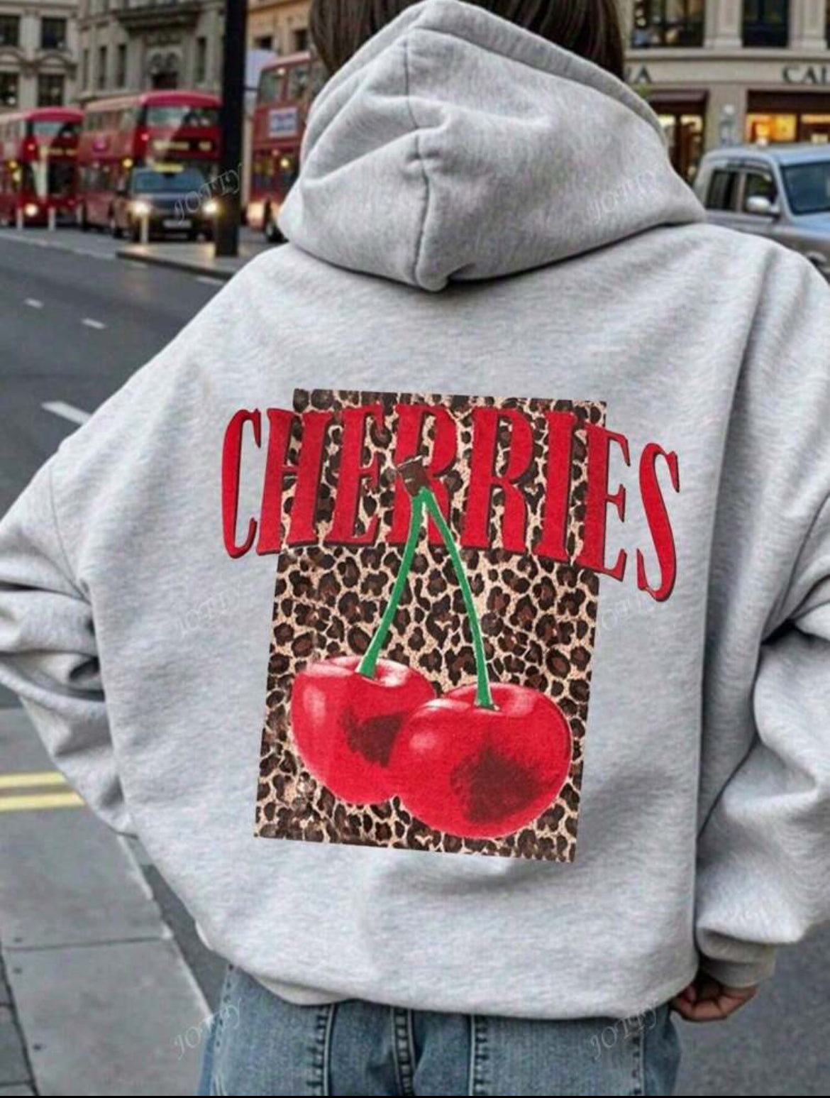 SWEAT À CAPUCHE CHERRY