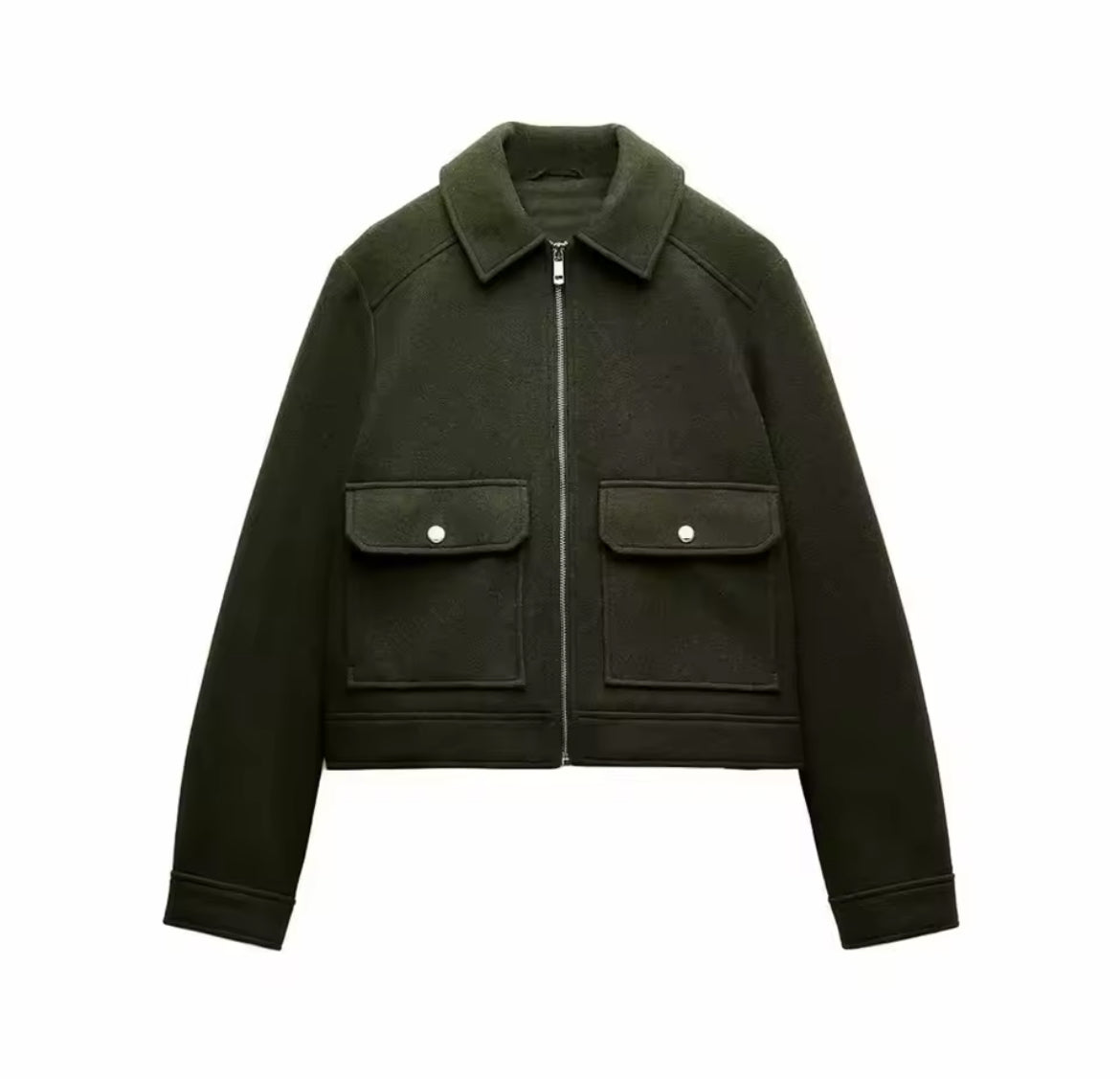 VESTE COURTE SOFT ZIP-UP
