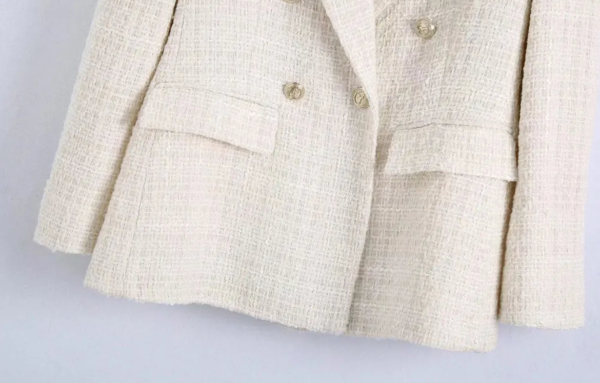 Blazer en maille • Femme