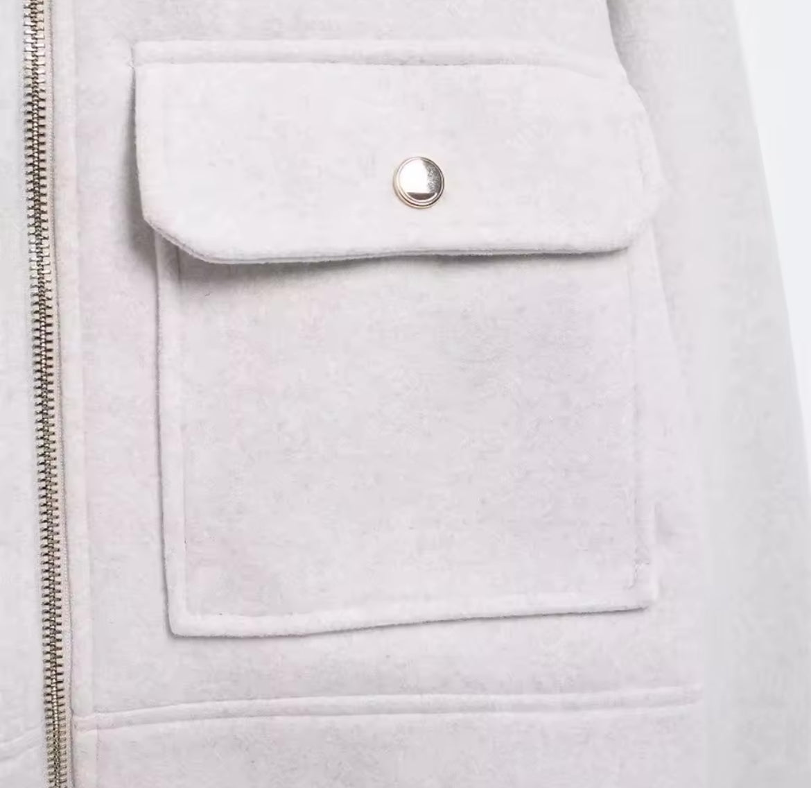 VESTE COURTE SOFT ZIP-UP
