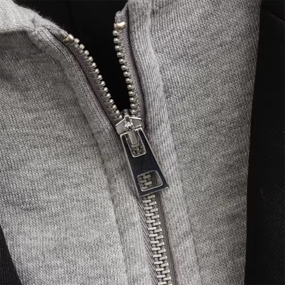 BLAZER À CAPUCHE ZIPPÉ