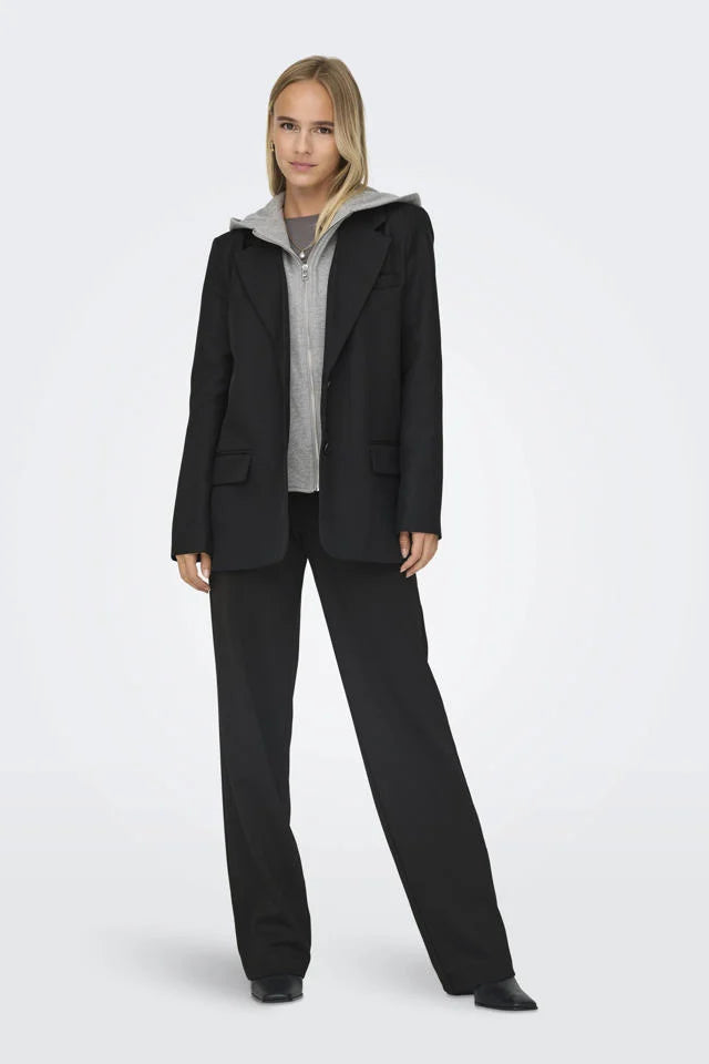 BLAZER À CAPUCHE ZIPPÉ