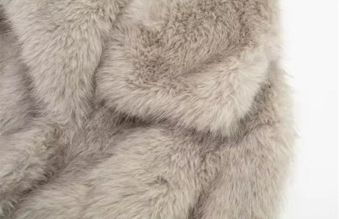 VESTE EFFET FOURRURE