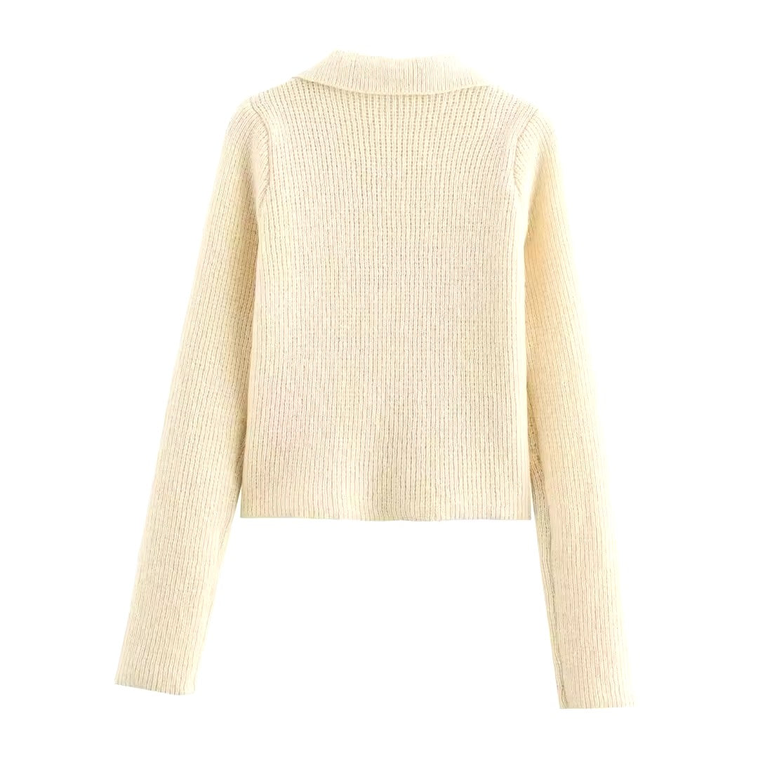 Cardigan elegante incrociato • Donna