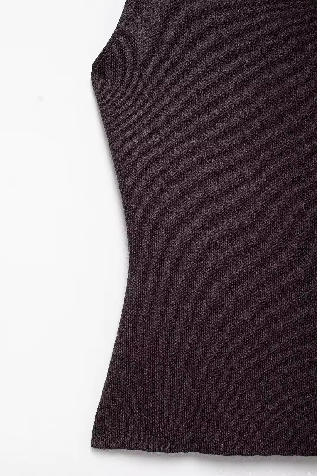 COMPLETO GONNA PLISSETTATA E GILET