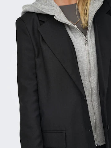 BLAZER À CAPUCHE ZIPPÉ