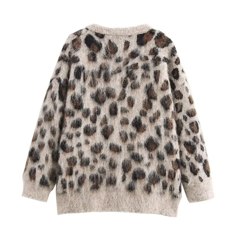 Giacca con stampa leopardata • Donna 