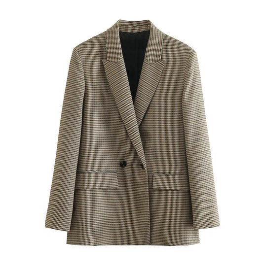 Blazer a quadri • Donna