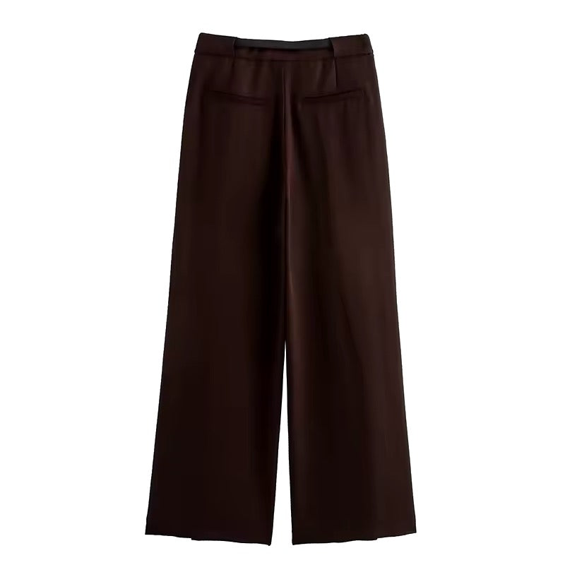 Pantaloni oversize con cintura • Donna