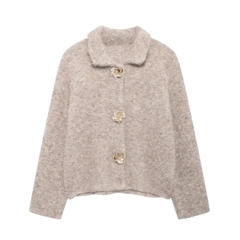 Cardigan floreale • Donna