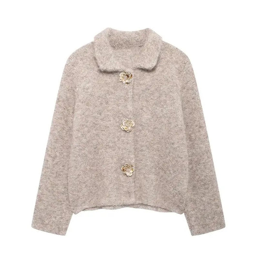 Cardigan floreale • Donna