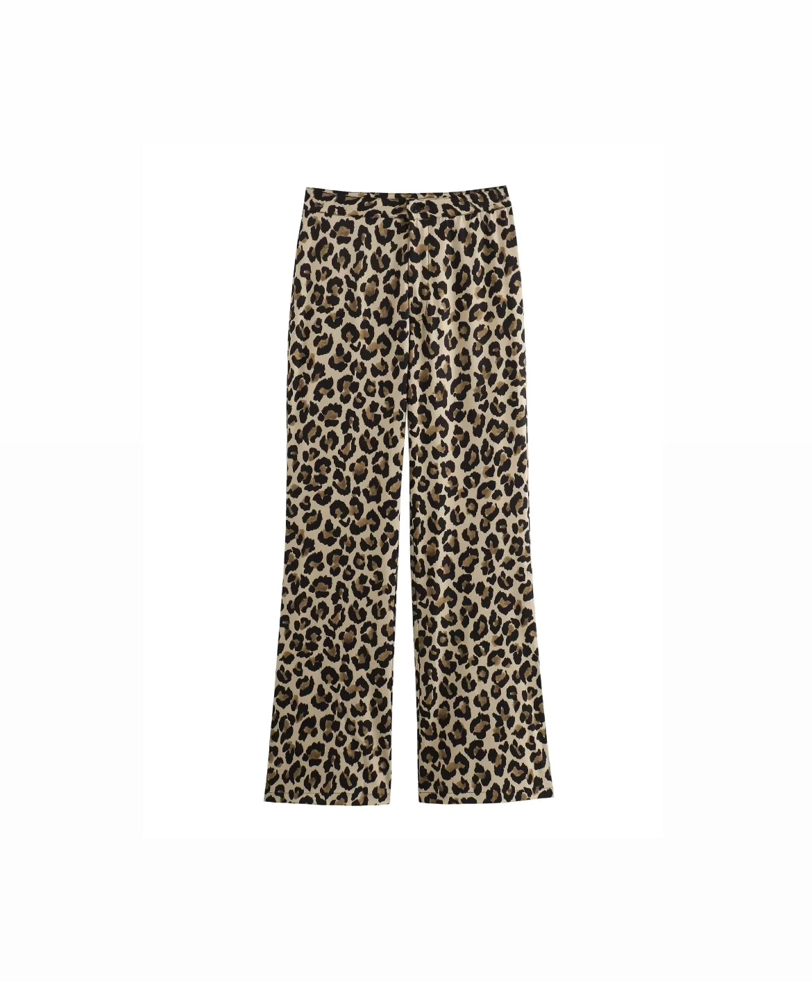 Pantaloni con stampa leopardata • Donna