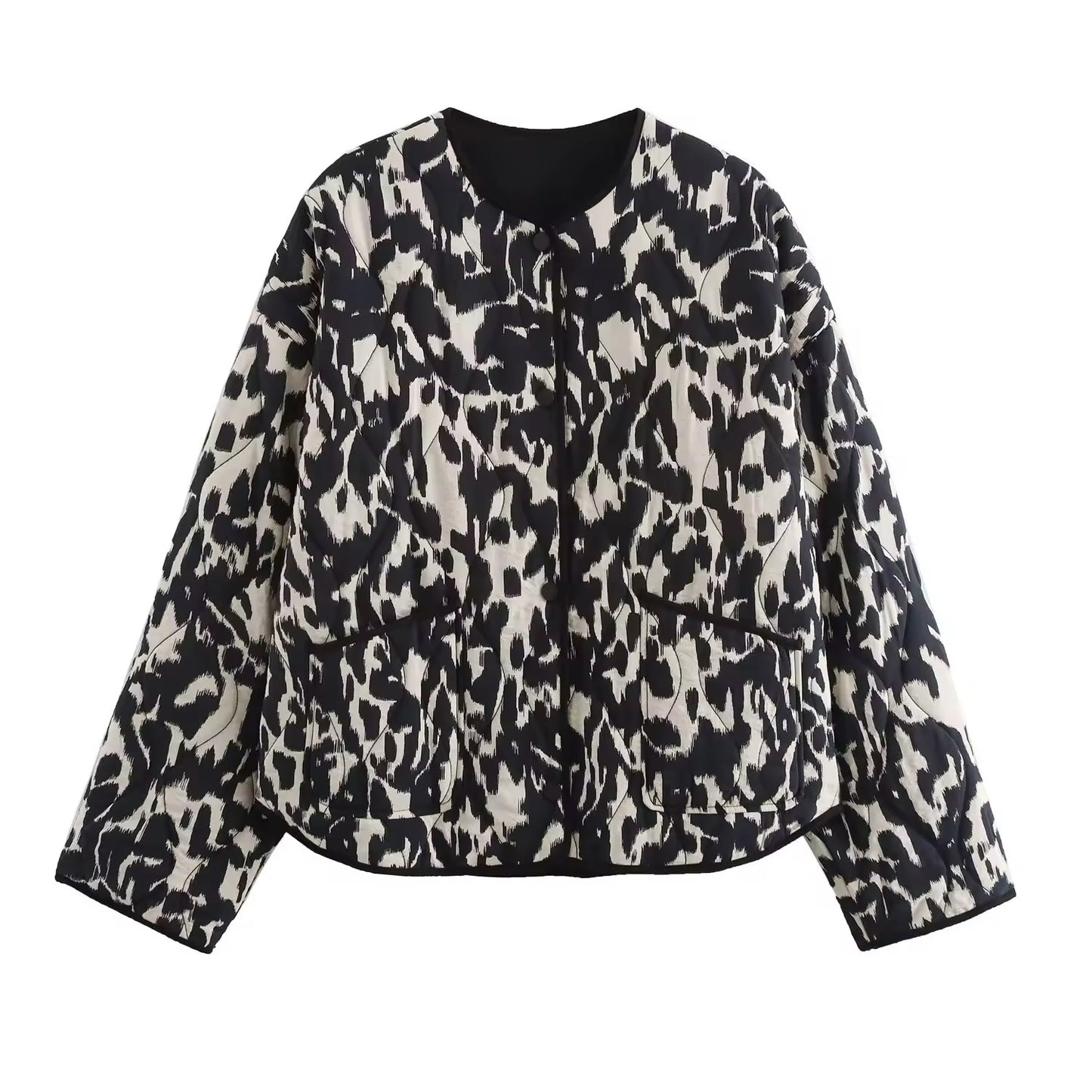 Giacca con stampa animalier • Donna 