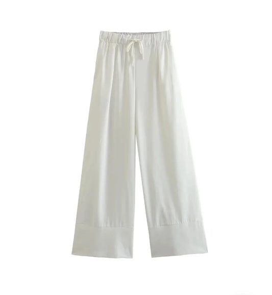 Pantaloni di lino e cotone • Donna