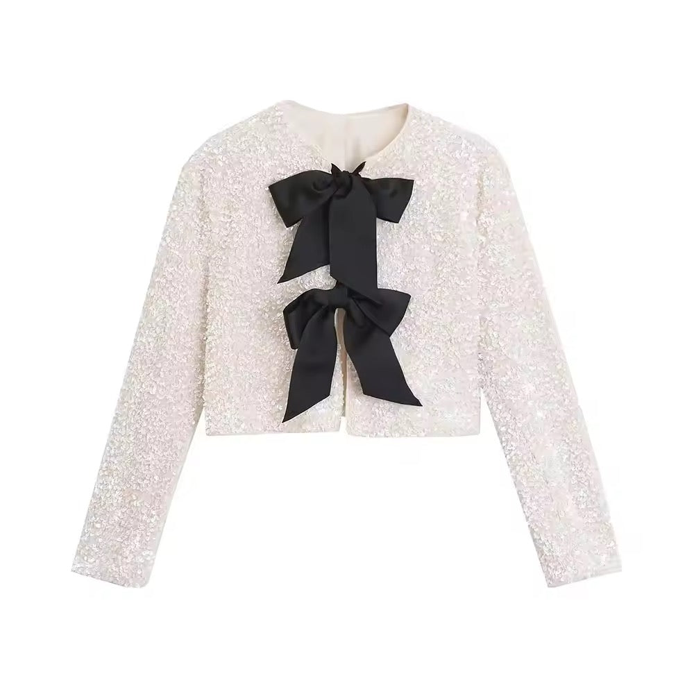 Short sequined jacket • Women