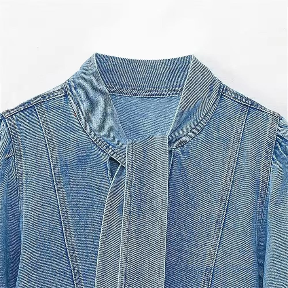 Camicia effetto denim • Donna 