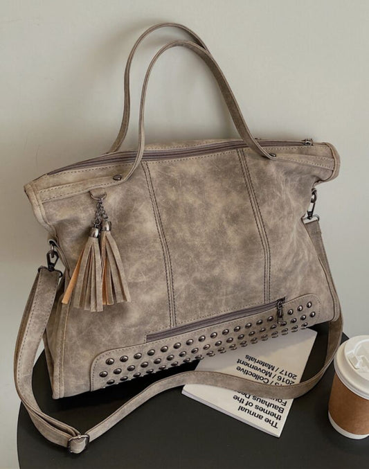 SAC FOURRE-TOUT EN CUIR PU