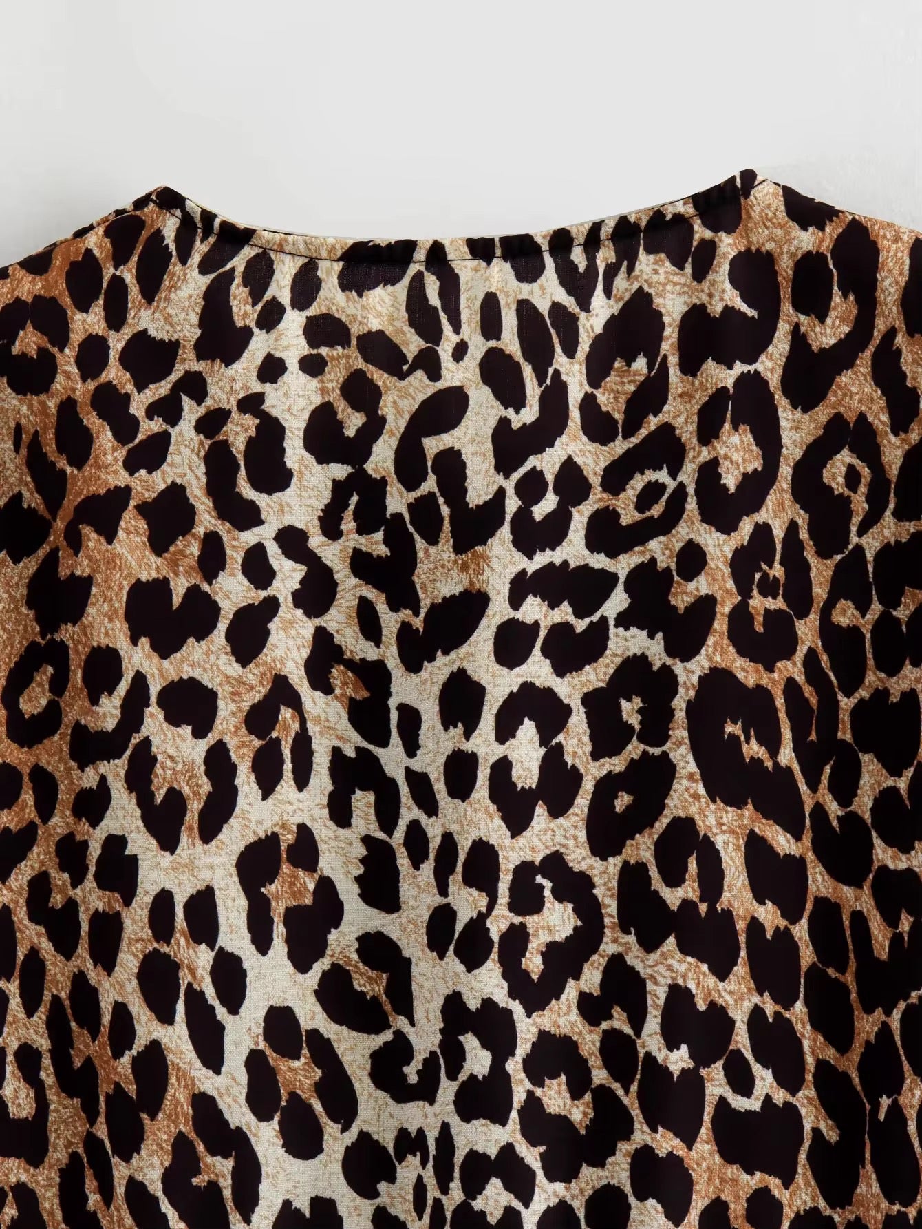 Camicia con stampa leopardata • Donna