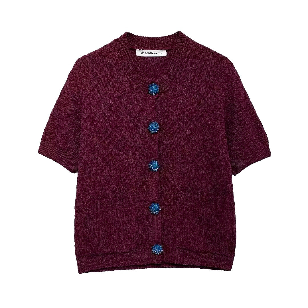 Cardigan con bottoni • Donna