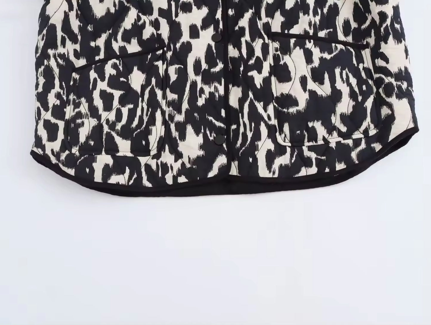 VESTE REMBOURRÉE IMPRIMÉE