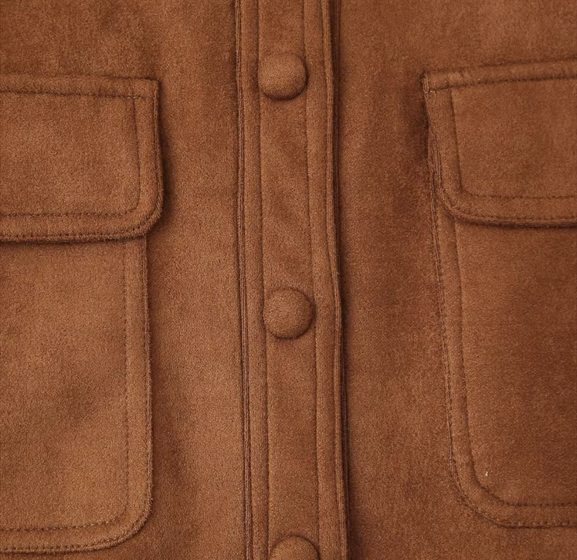 GIACCA IN PELLE SCAMOSCIATA PU