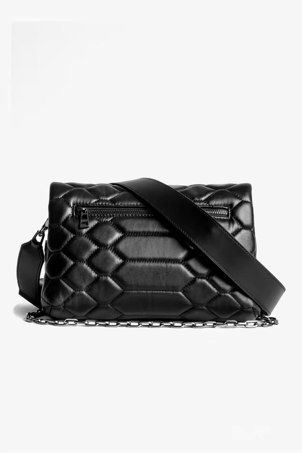 Maison Mossen PU Leather Shoulder Bag