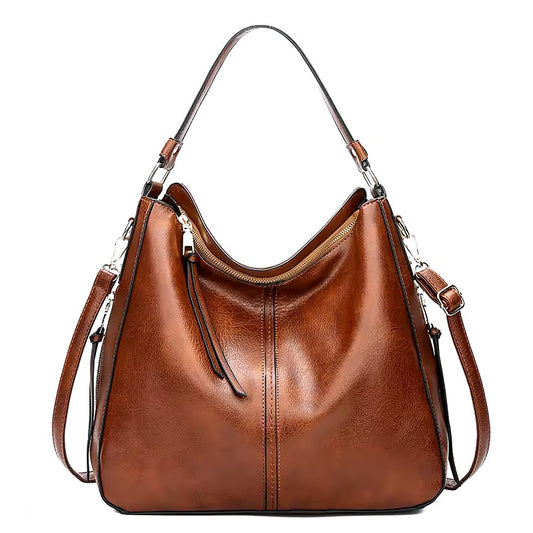 Maison Mossen Vintage PU Leather Handbag • Women