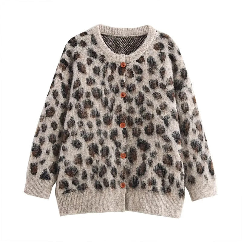 Giacca con stampa leopardata • Donna 