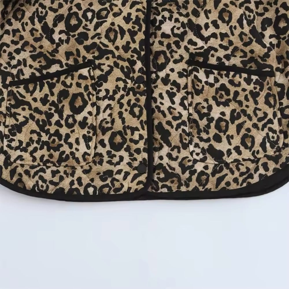 Piumino leopardato • Donna 