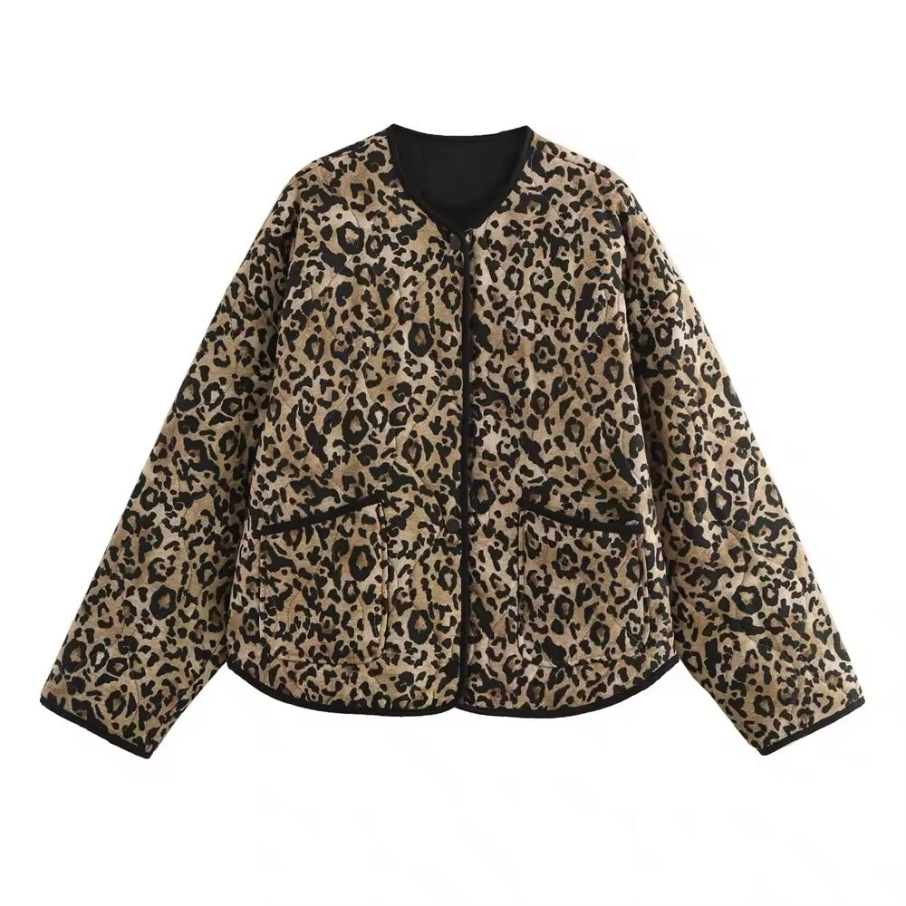 Piumino leopardato • Donna 