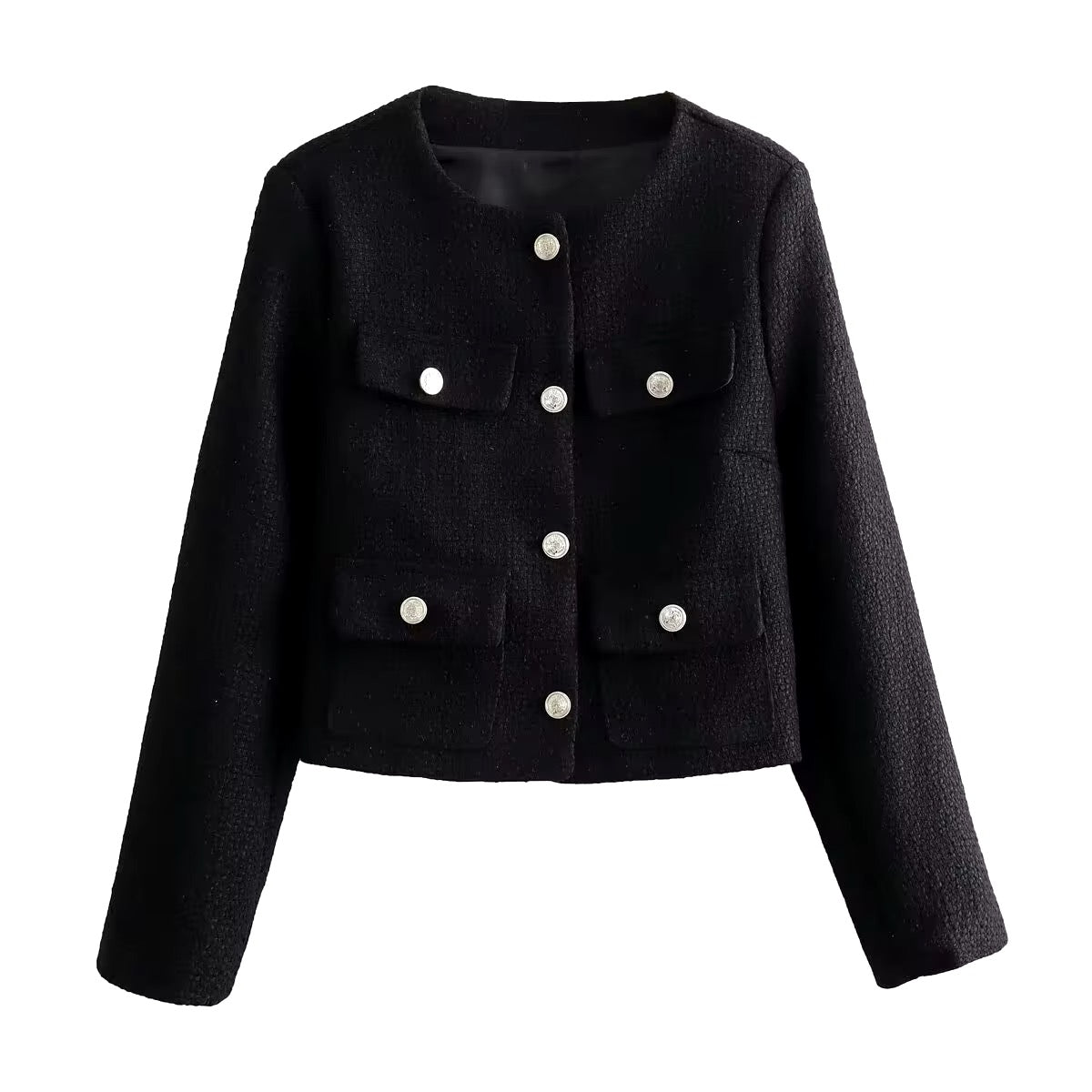 Short buttoned jacket • Women